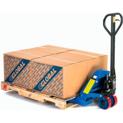 Low-Profile Narrow Fork Pallet Jack Truck 4500 lb. Capacity 21 x 42 U318347