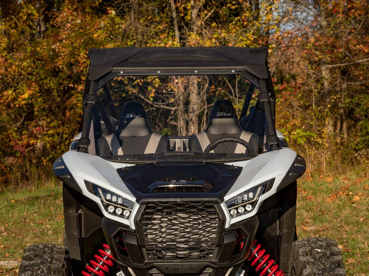 Scratch Resistant Full Windshield for Kawasaki Teryx KRX 1000, 1/4 Polycarbonate Hard Coated L881281