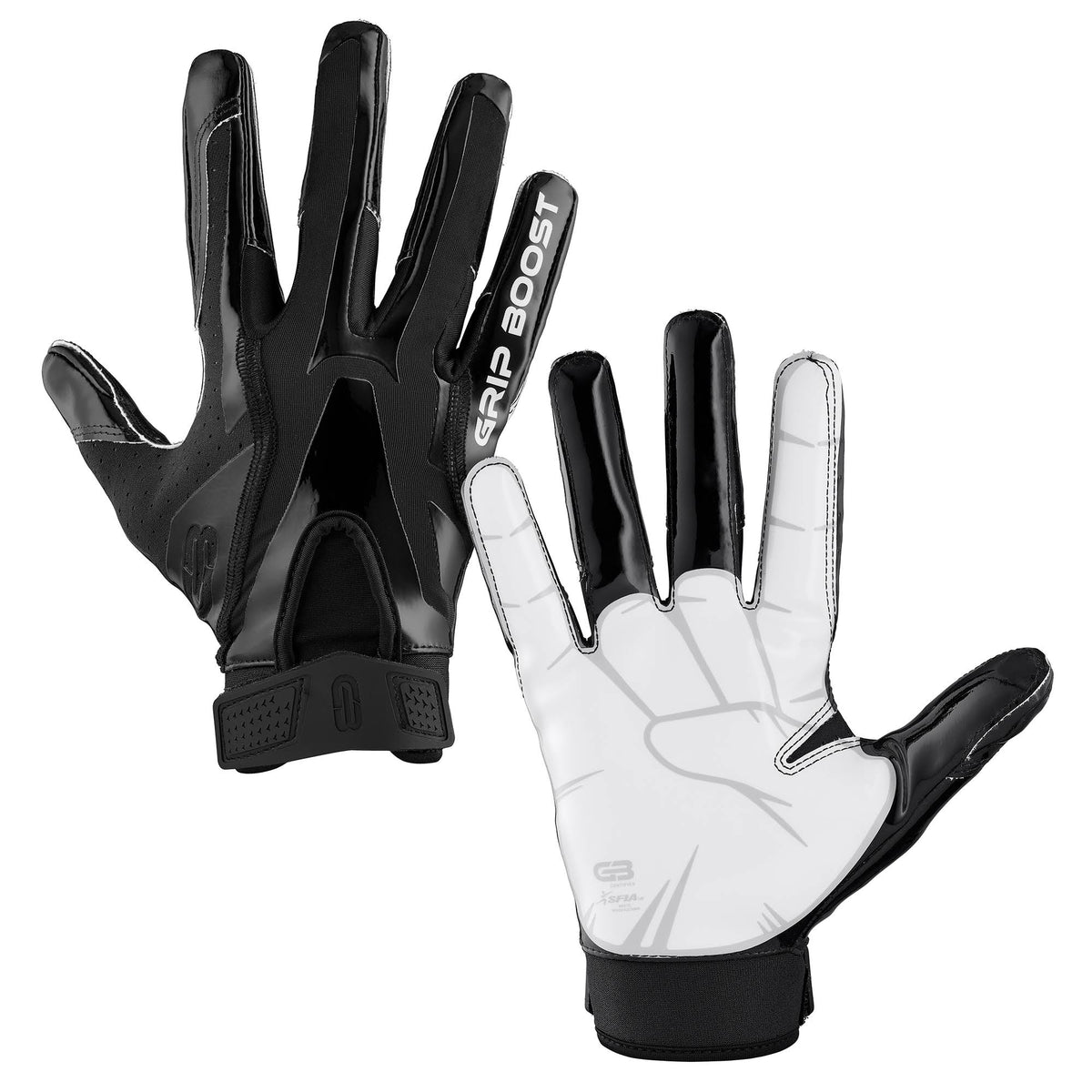 Black Football Gloves E400288