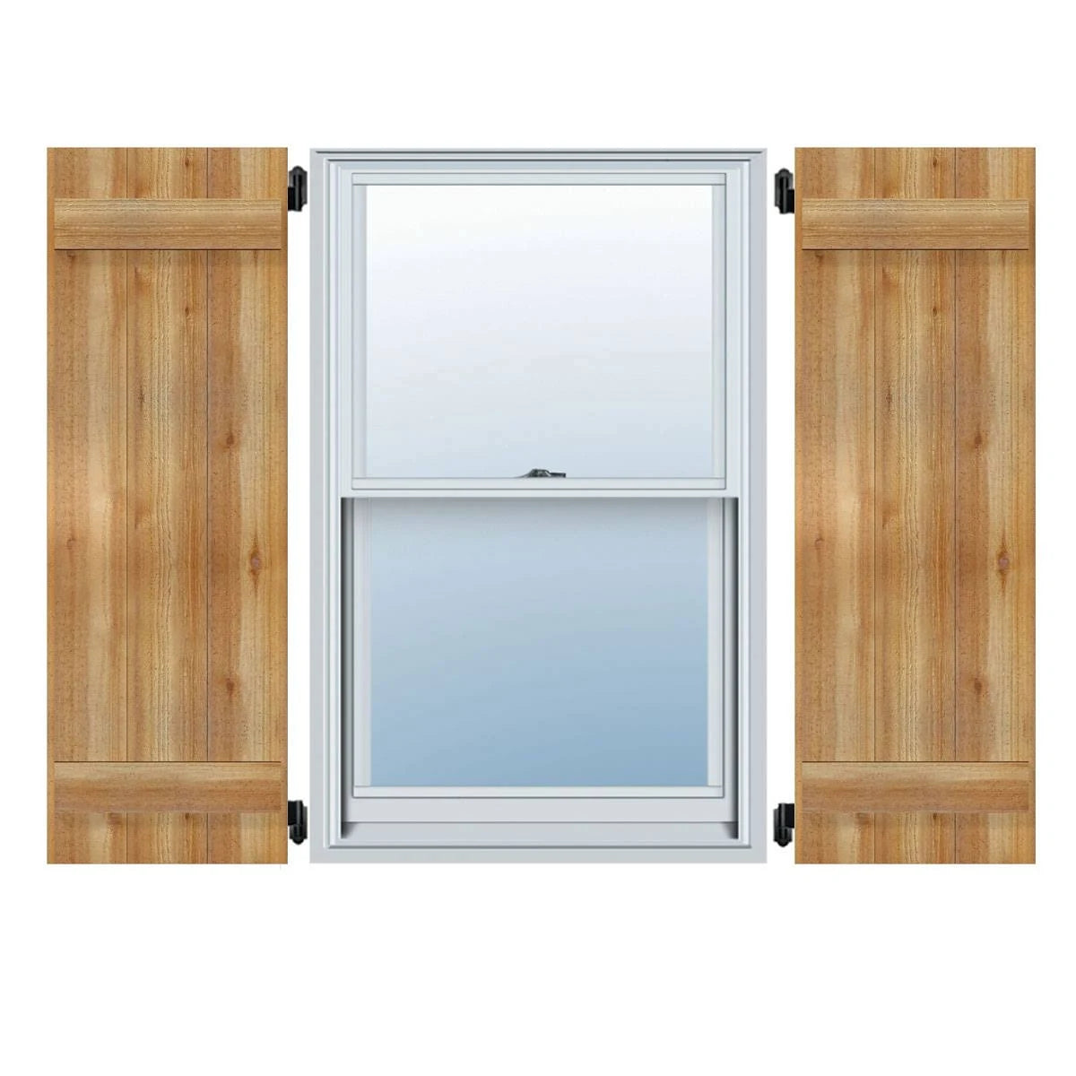 Rough Sawn TimberCraft Board-n-Batten Shutters N81263