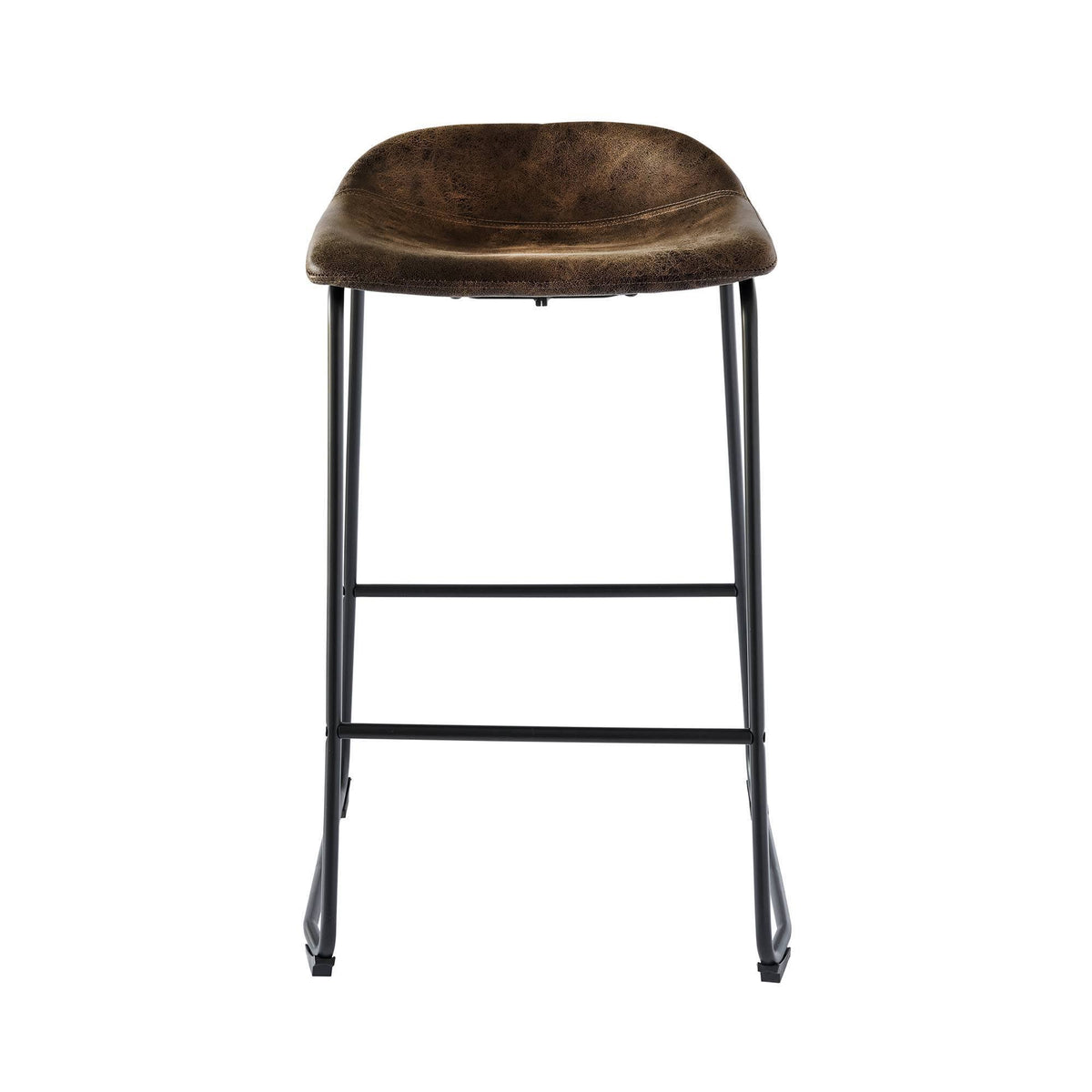 Brown Metal Bar Stool Set W79414