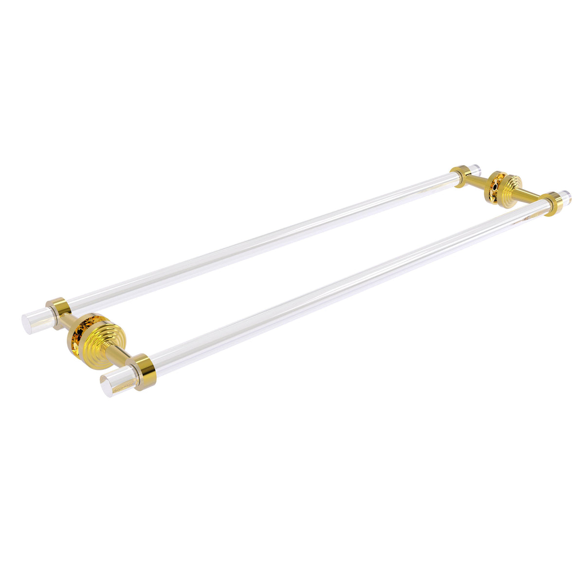 Polished Brass Towel Bar R9347