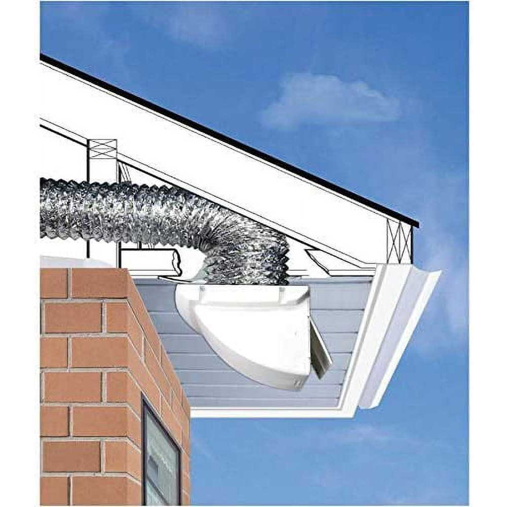 4 in. Soffit Dryer Vent Cap T4270