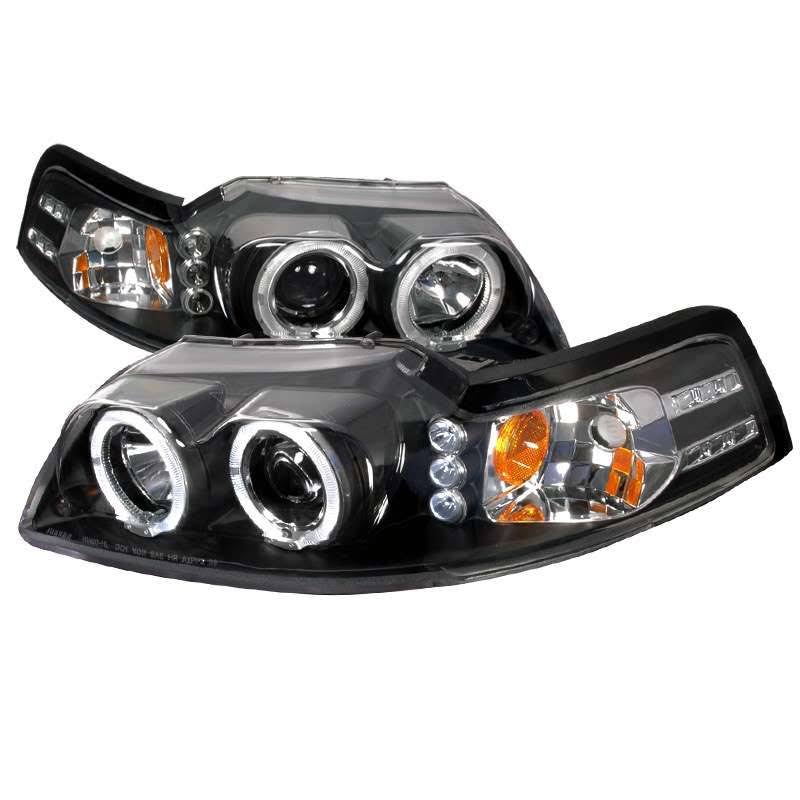 Black Halo Projector Headlights D235612