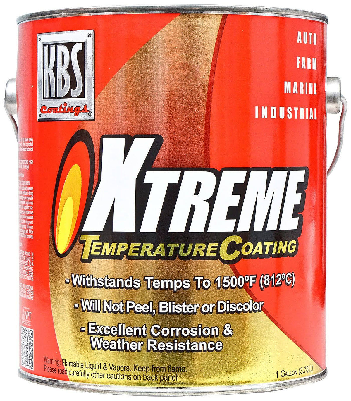 Aluminum Xtreme Temperature Coating - 1 Gallon Y380426
