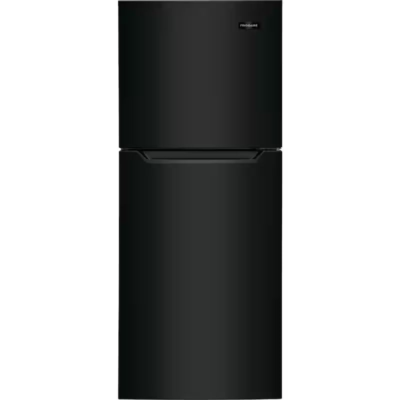 10.1 cu. ft. Black Top Freezer Refrigerator O110