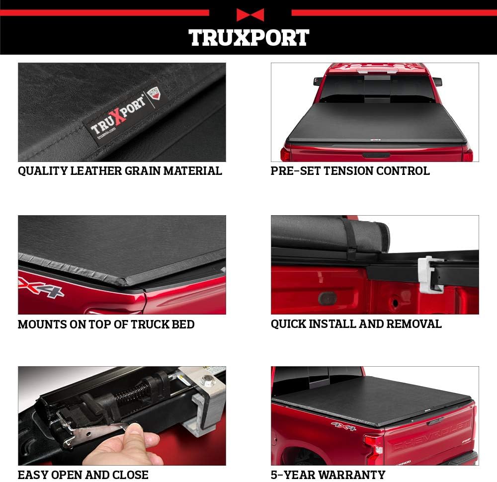 Soft Roll Up Truck Bed Tonneau Cover M59382