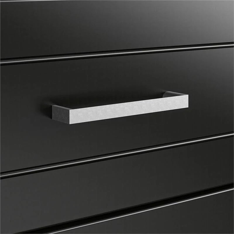 Black 3 Drawer Base Cabinet N349925