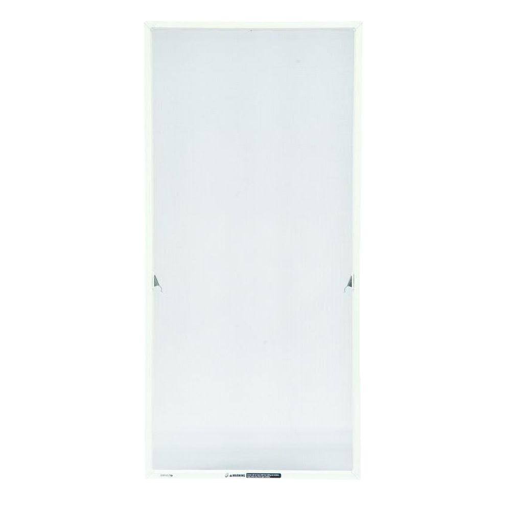 White Aluminum Casement Insect Screen R390