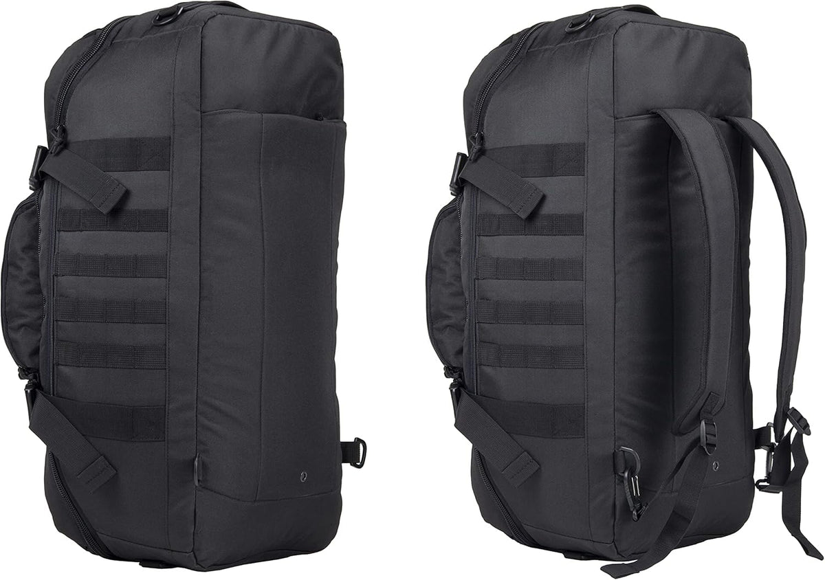 Black MOLLE Compatible Tactical Duffel Bag X949361