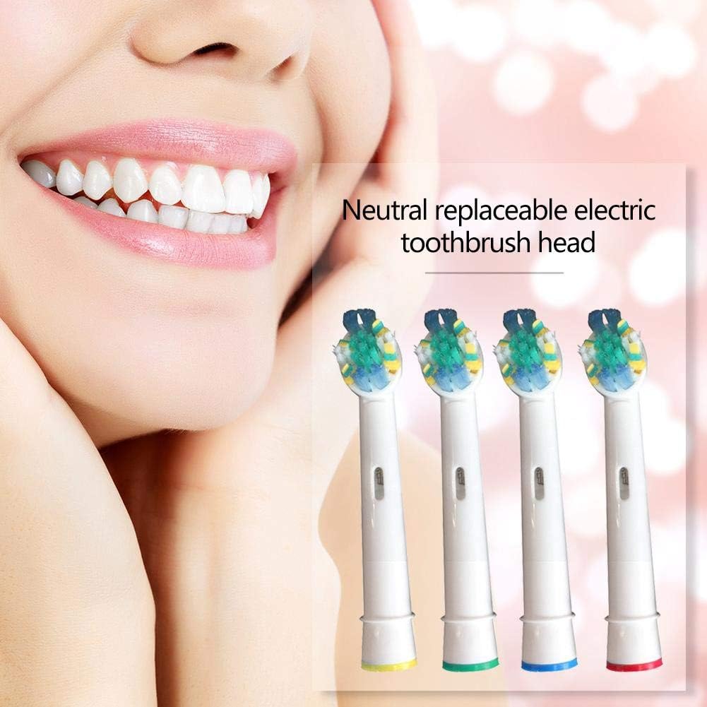 Pack of 4 Floss Action Electric Toothbrush Replacement Heads P56819