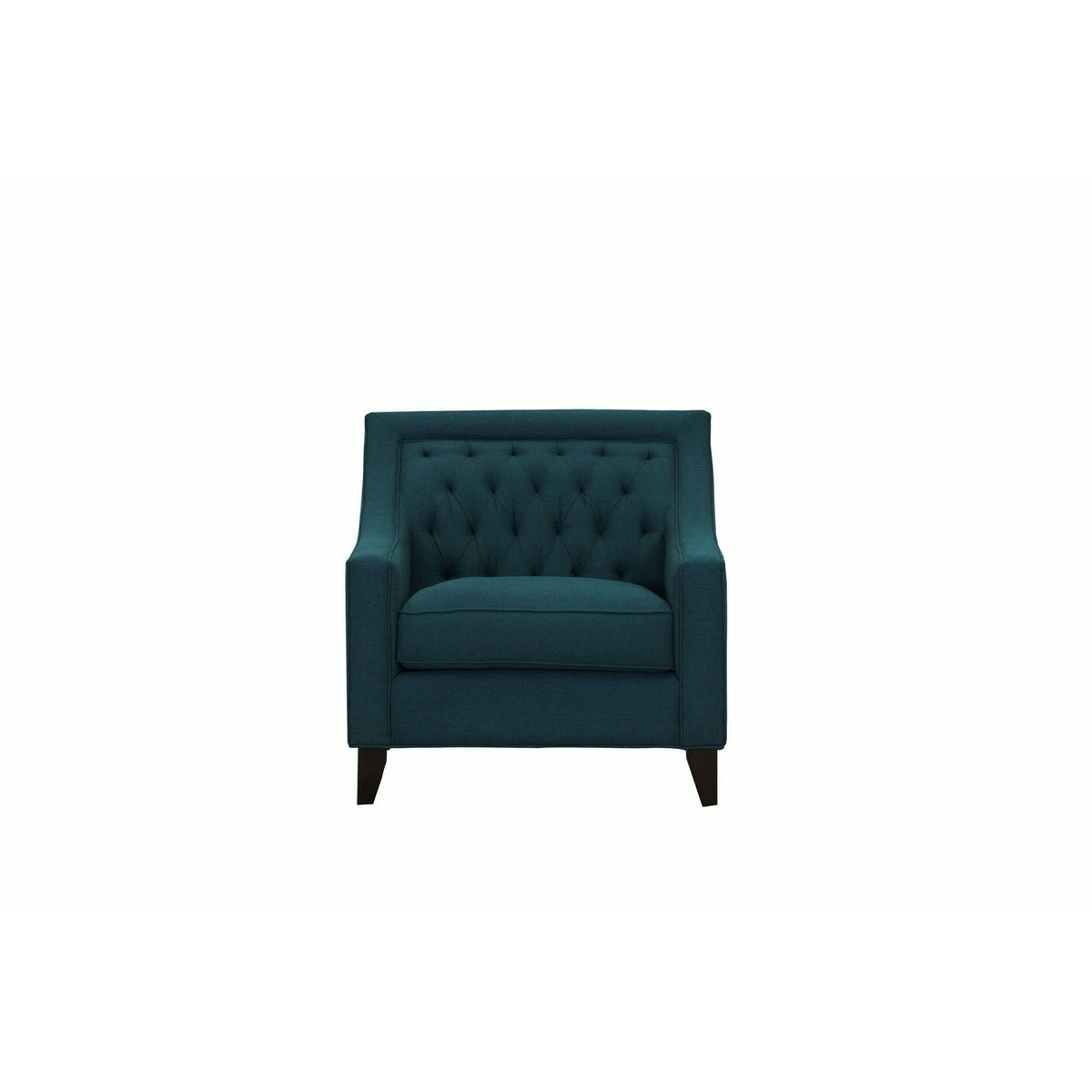 Beige Linen Tufted Club Chair Q44525