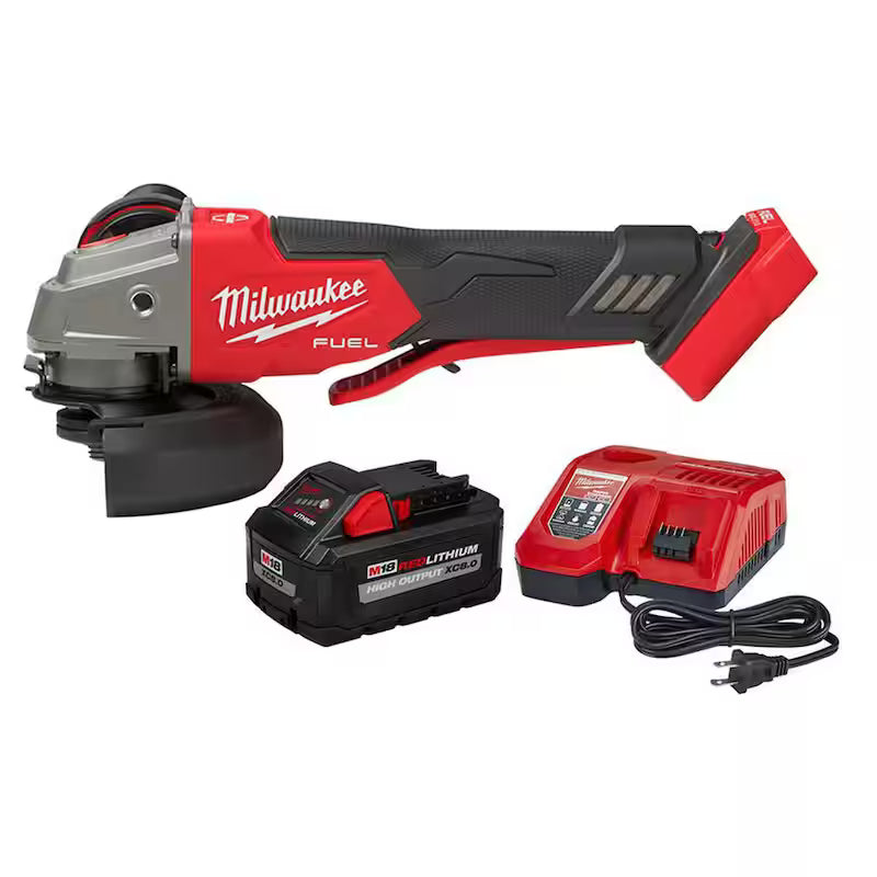 18-Volt Lithium-Ion Brushless Cordless 4-1/2 in./5 in. Grinder with Battery & Charger D967913