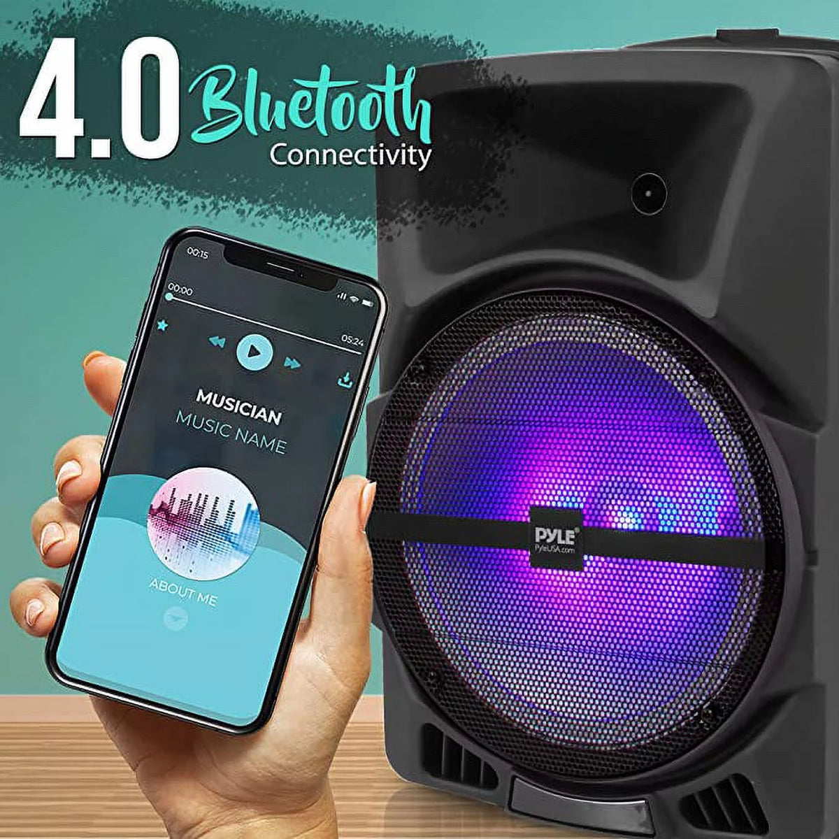 Wireless Portable PA Speaker System Q662