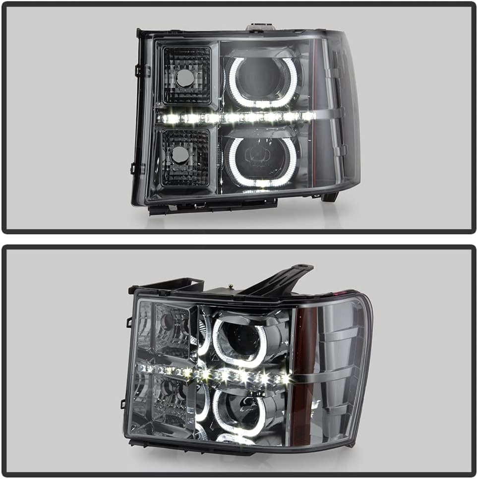 SMD LED Halo Projector Headlights A249