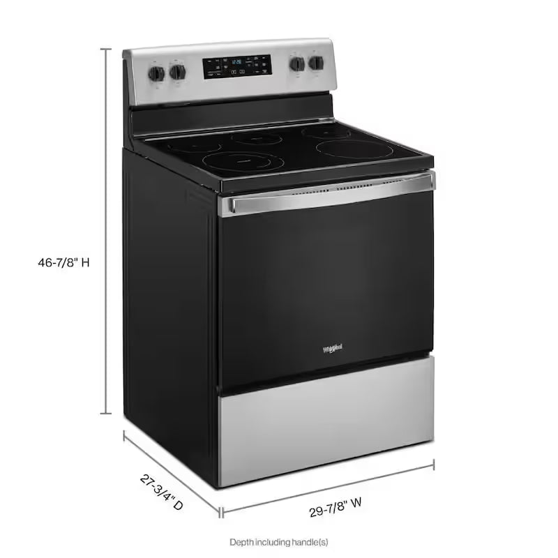 5.3 cu. ft. Electric Range with 5-Elements in Stainless Steel G709