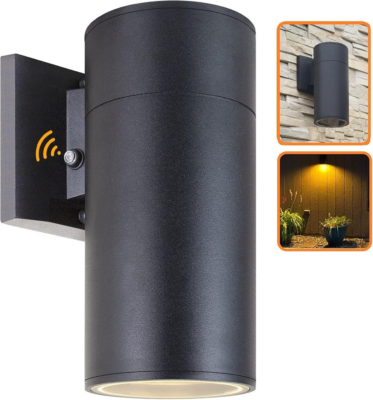 Dusk to Dawn Sensor Outdoor Wall Lantern K638