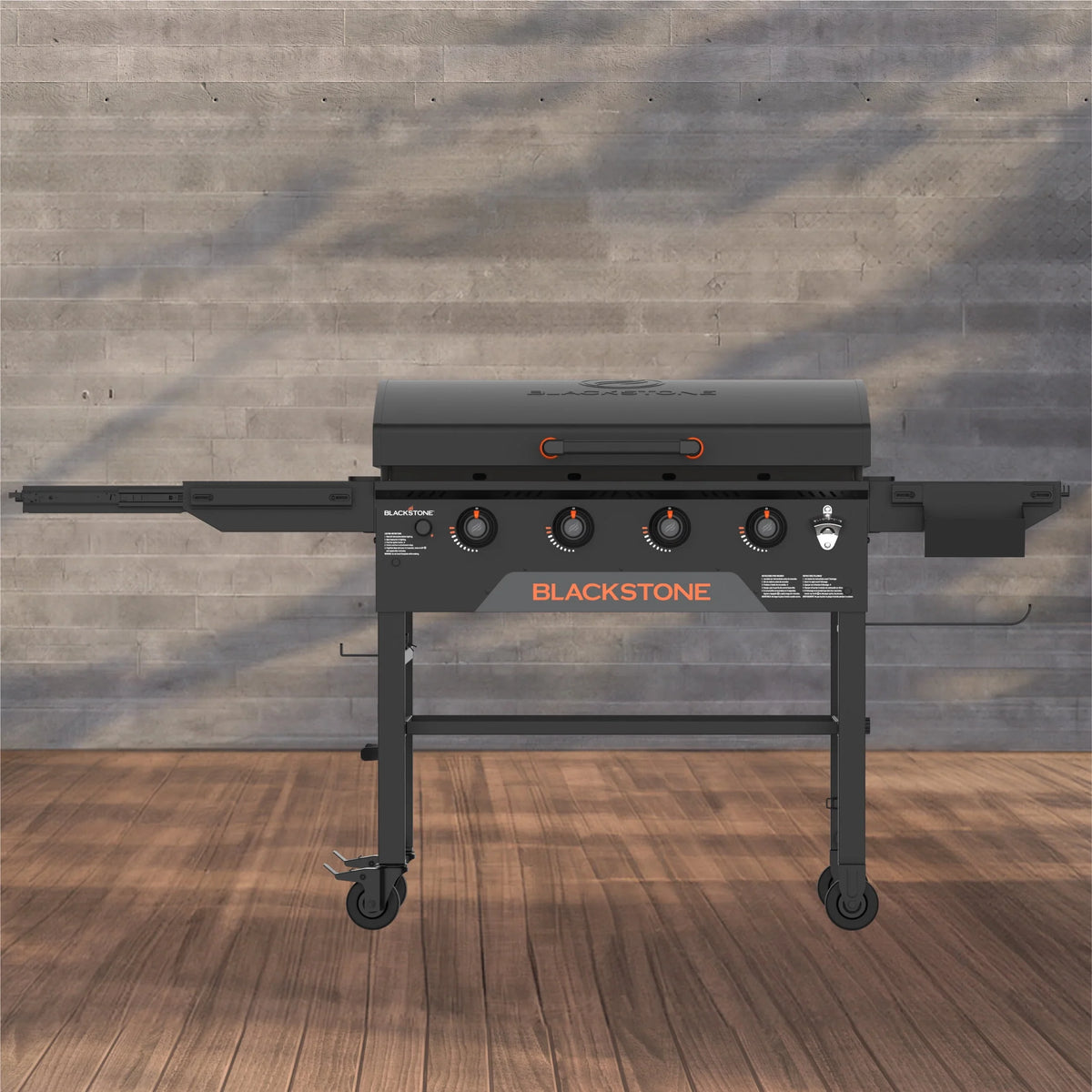 36” Griddle with Hood and Side Shelves C759