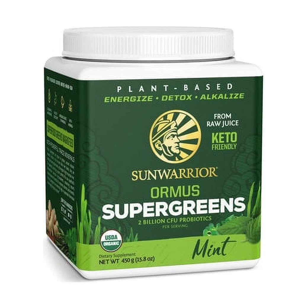 Organic Probiotic Powder, Mint, 450g W76620