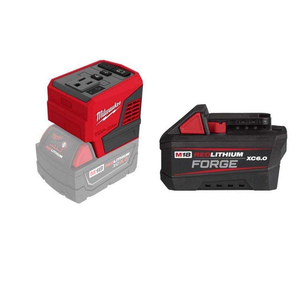 Compact Inverter for M18 Batteries with 6.0 Ah Battery P28805