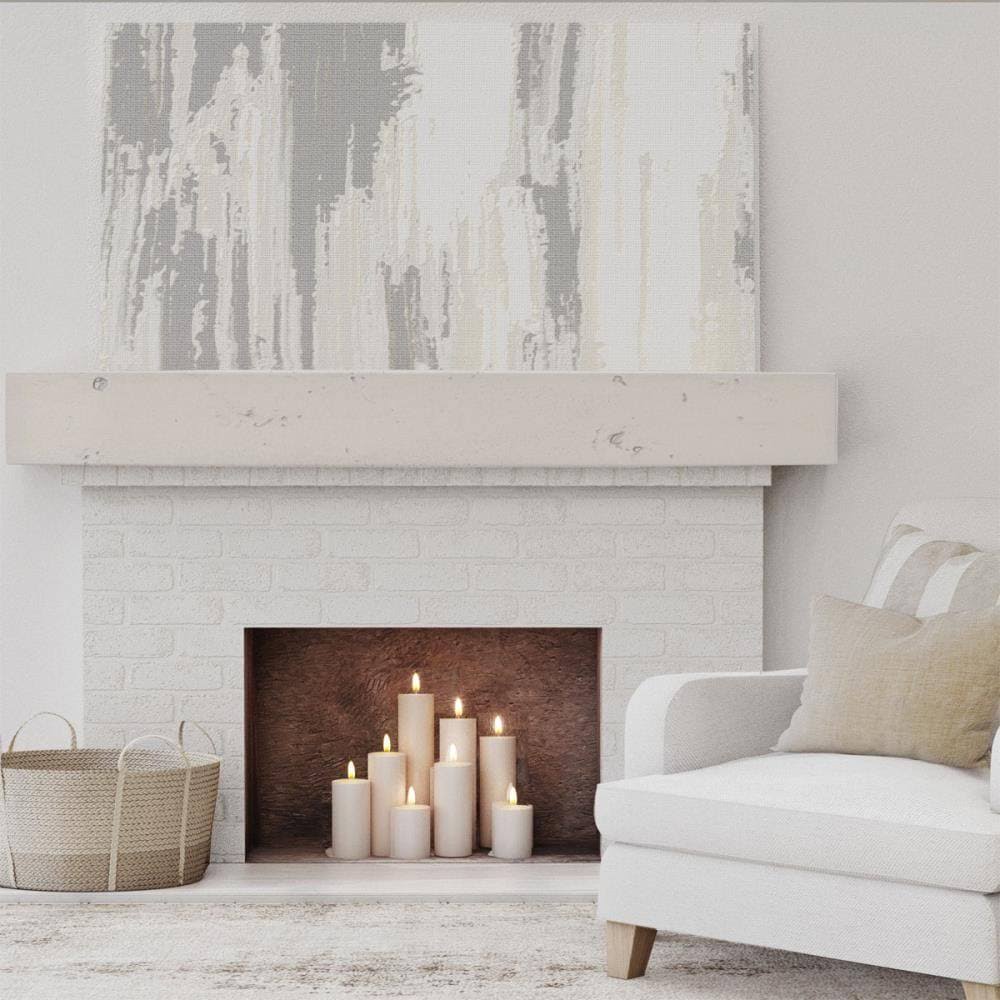 Knotty Pine Faux Wood Fireplace Mantel C97800