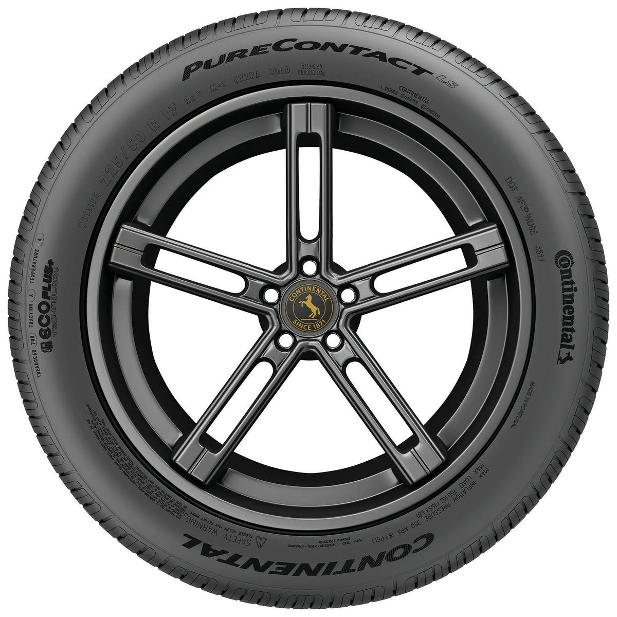 All Season 225/45R18 91V Passenger Tire N79876