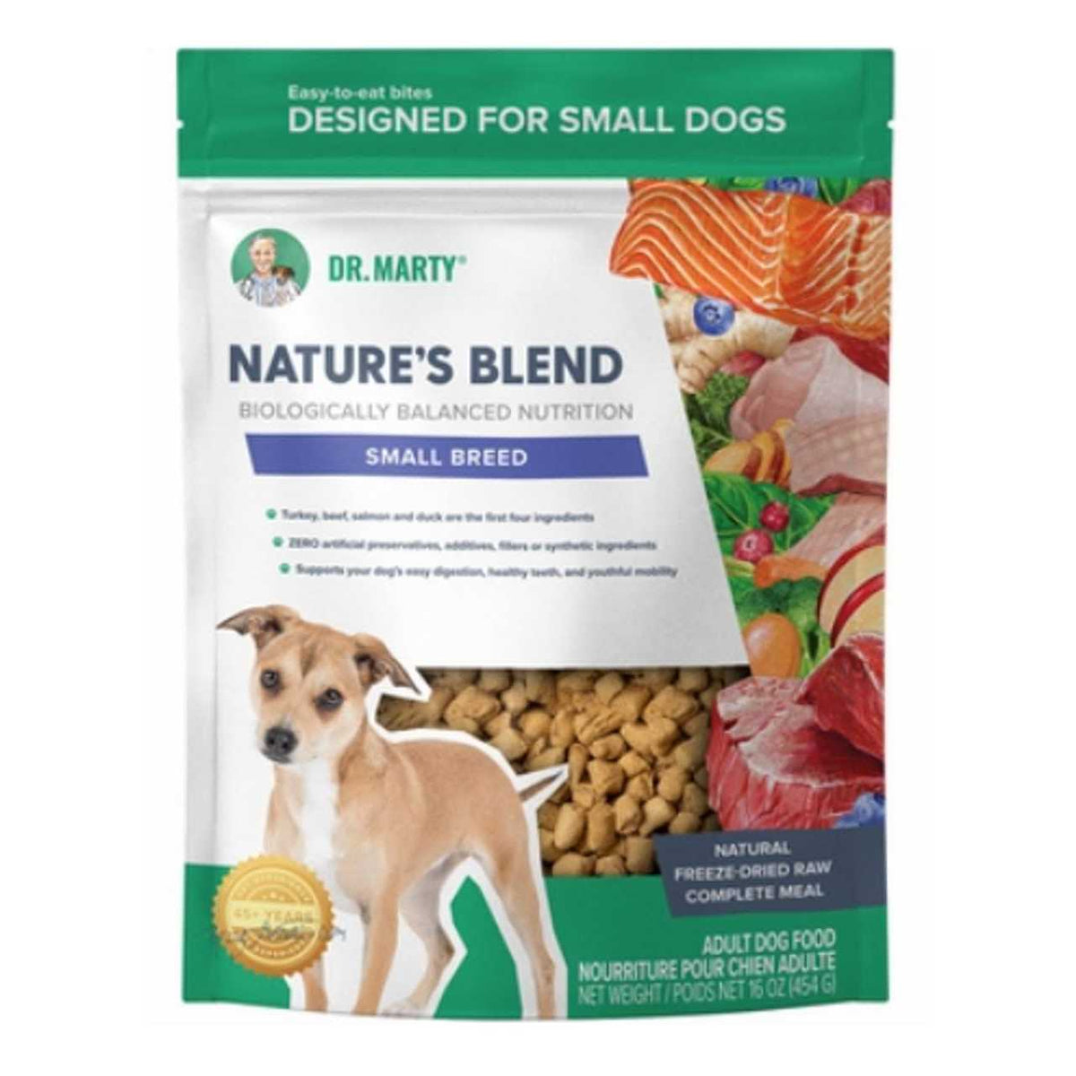 Freeze Dried Raw Nature's Blend Small Breed Dog Food I53642