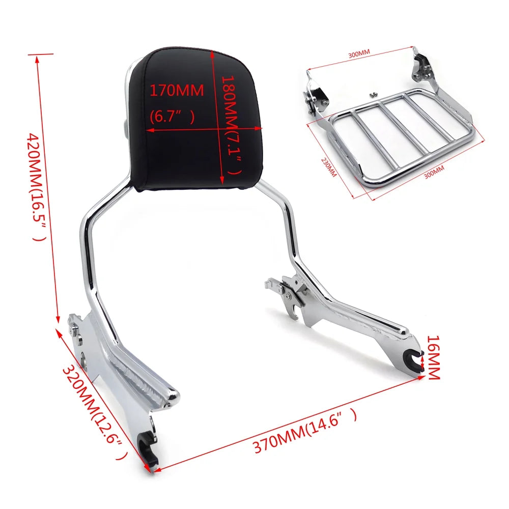 Chrome Sport Luggage Rack B553141