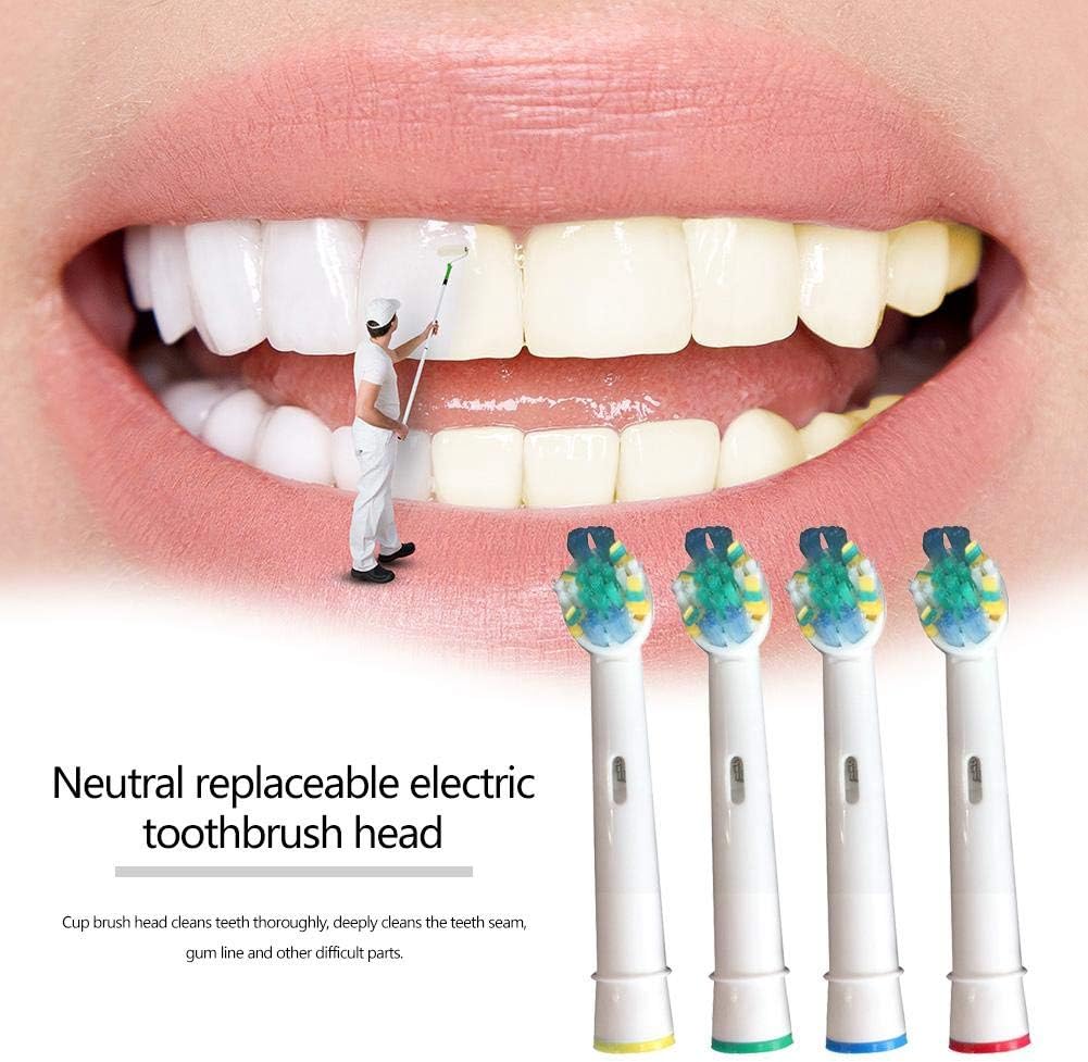 Pack of 4 Floss Action Electric Toothbrush Replacement Heads P56819
