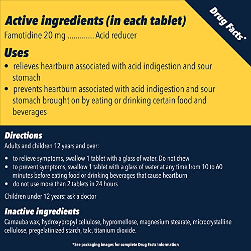 20 mg Famotidine 8 Ct W70350
