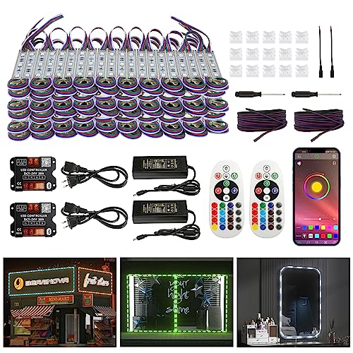 100Ft RGB LED Strip Lights Kit A29316