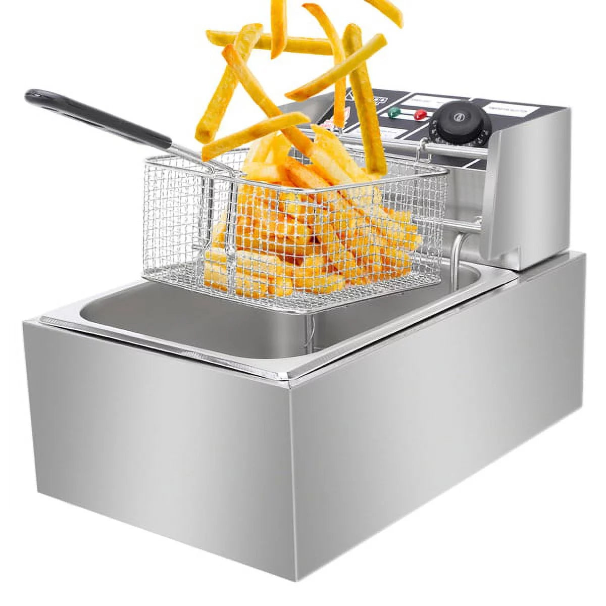 2500W 6L Stainless Steel Electric Fryer F8642