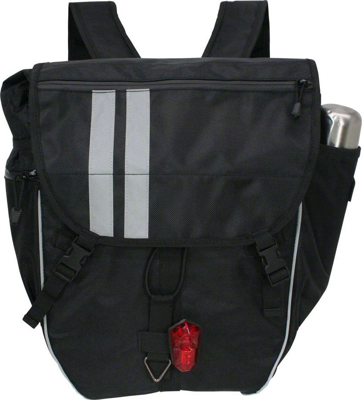 Black Waterproof Backpack Pannier P9030