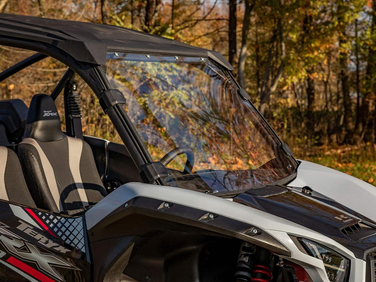 Scratch Resistant Full Windshield for Kawasaki Teryx KRX 1000, 1/4 Polycarbonate Hard Coated L881281