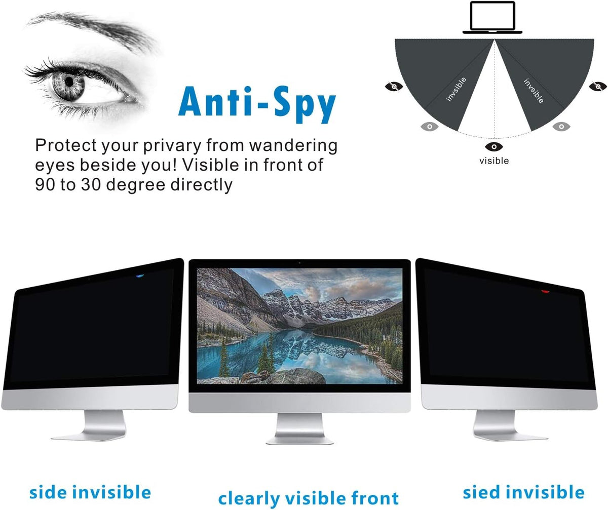 24-Inch Widescreen Monitor Privacy Screen Filter, Pack of 2 N124880