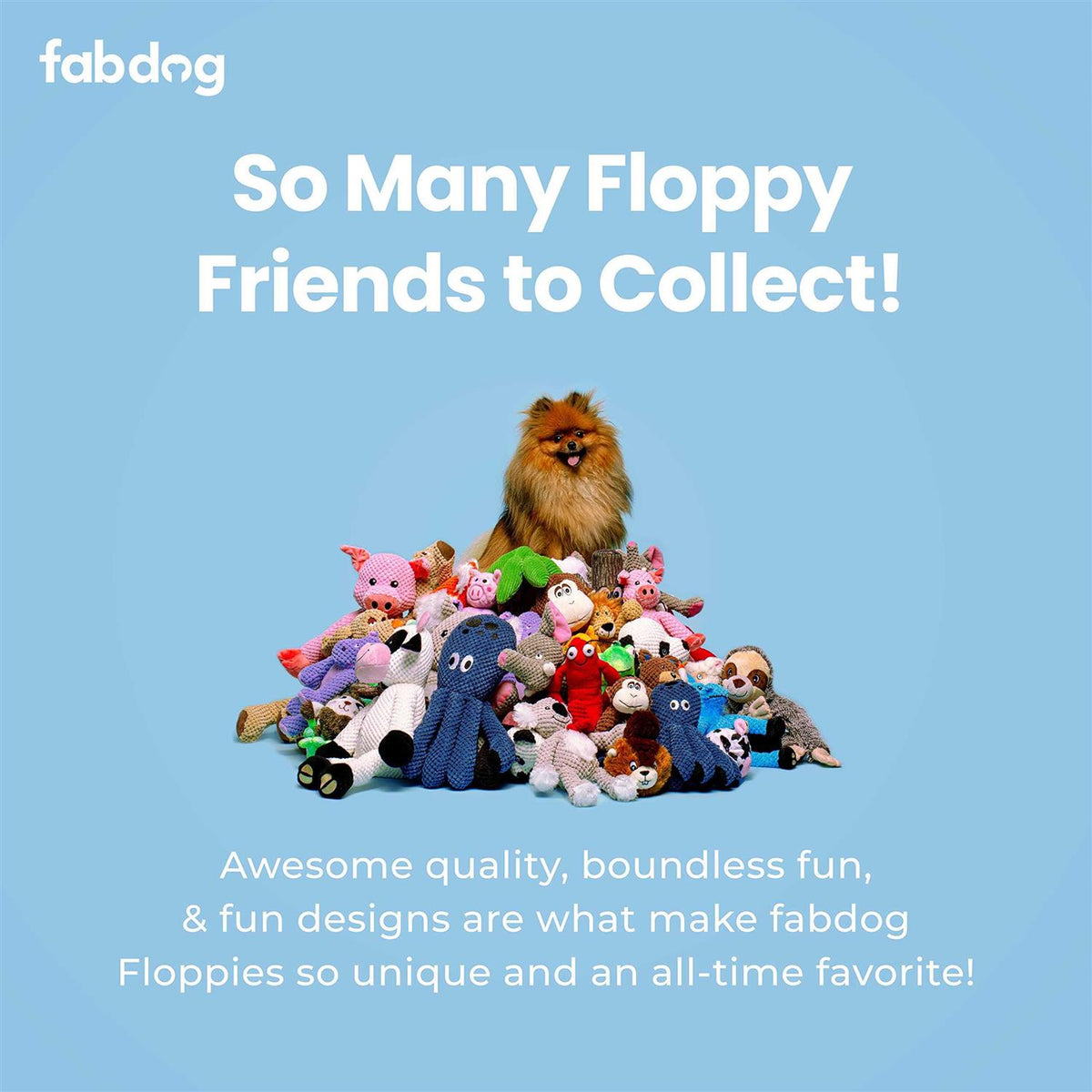 Dog Floppy Toy B626