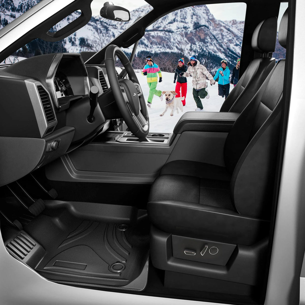 Floor Mats for Hyundai Tucson All Weather 4 pieces I765305