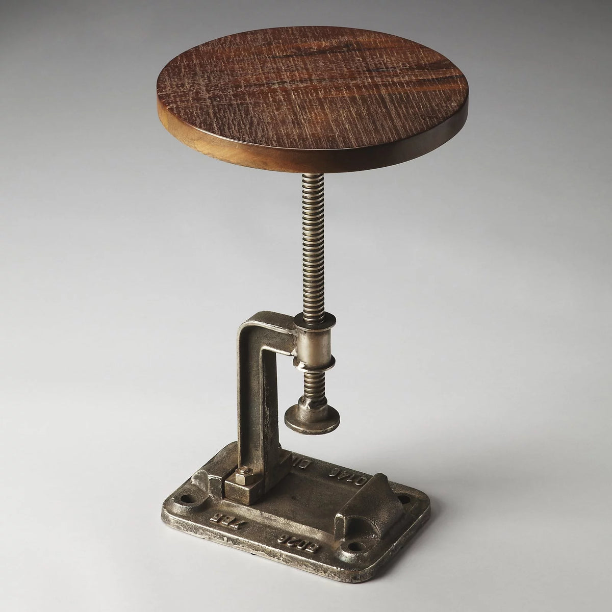 Adjustable Pedestal Side Table X7026