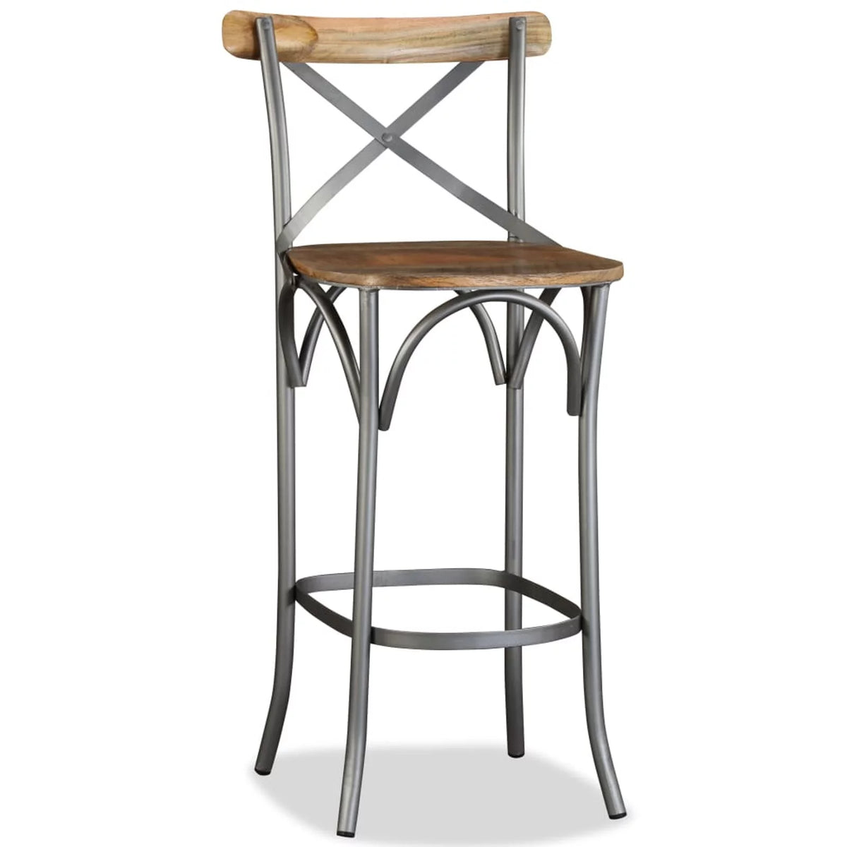Solid Mango Wood Bar Stool L79233