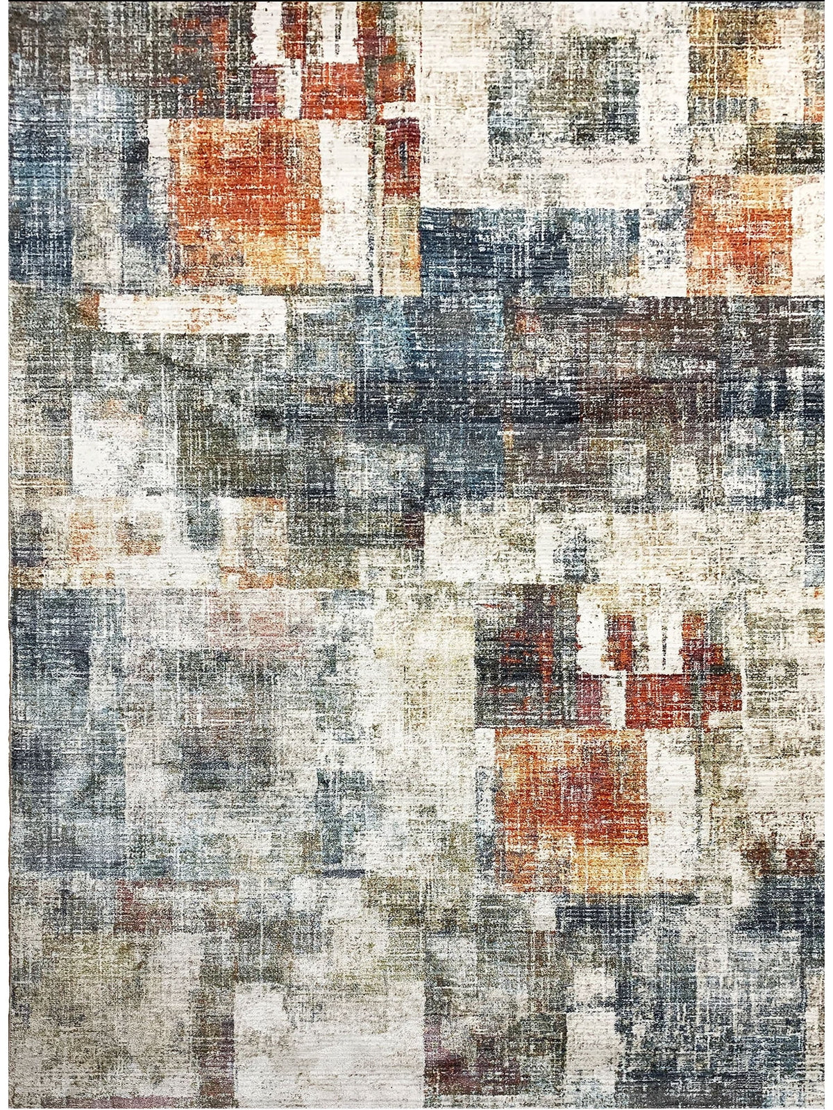 Abstract Modern Runner Rug C9225