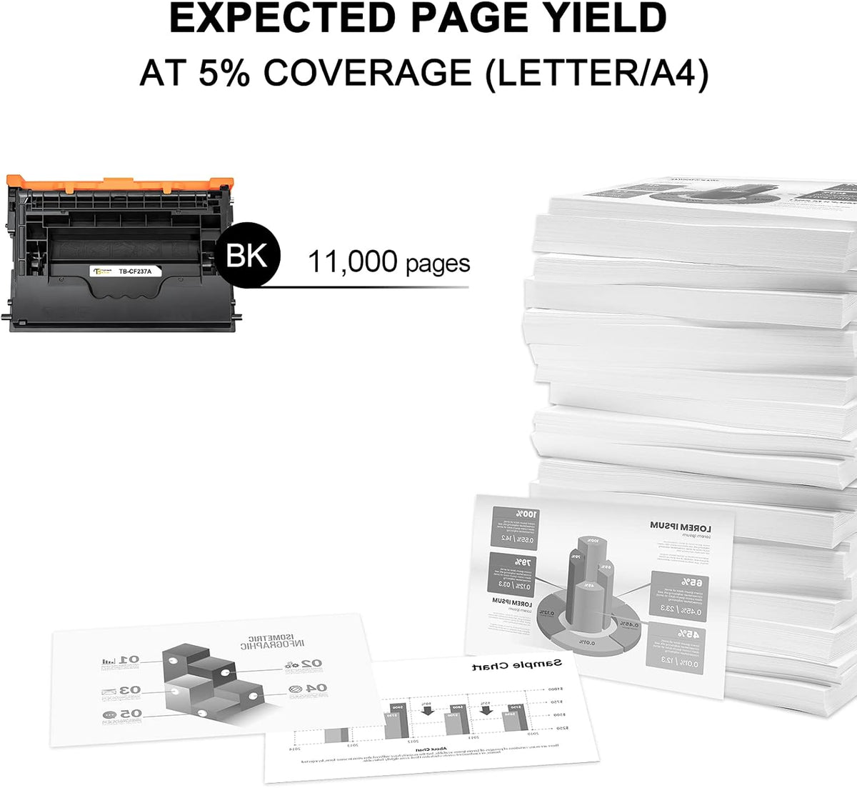 Black 2-Pack Compatible Toner Cartridge for HP Printer E79561