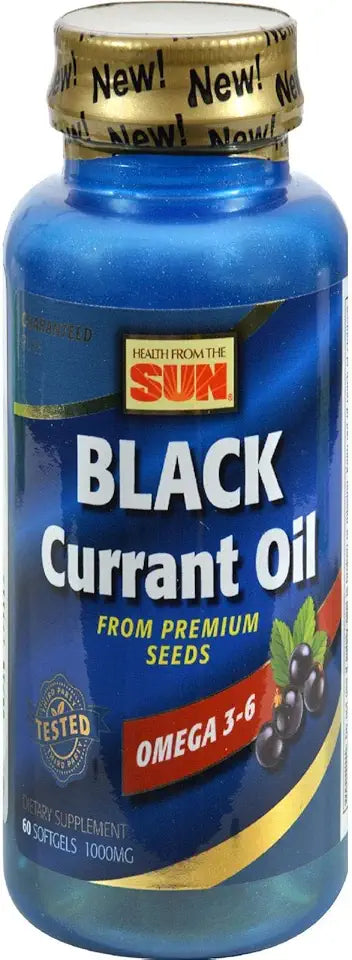 Black Currant Oil 60 Sgels F172