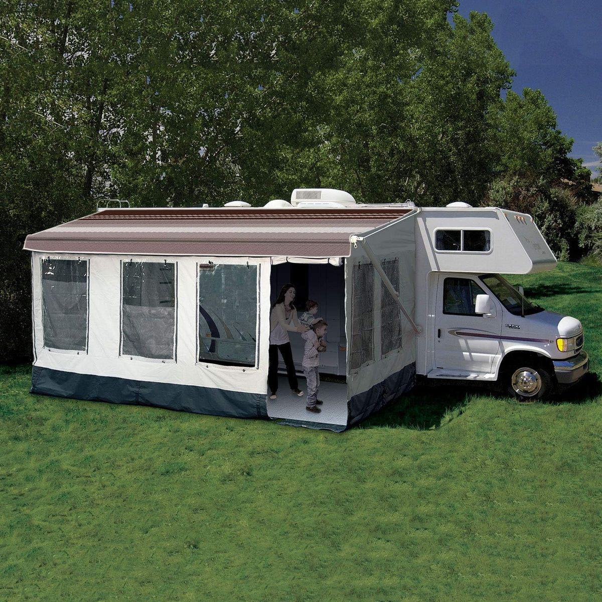 Gray RV Awning Room A487