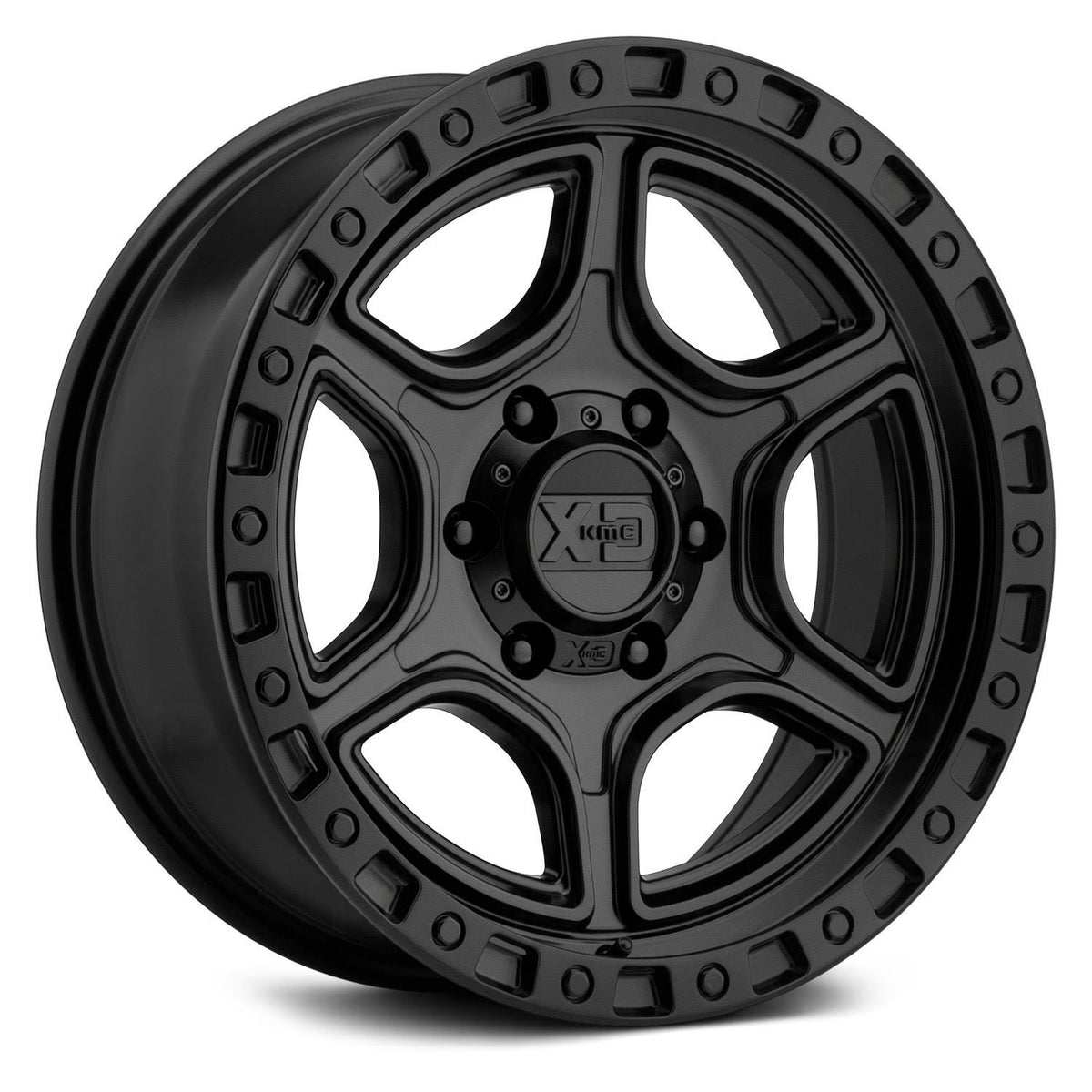 18x8.5 6x120 Satin Black Wheel P55529