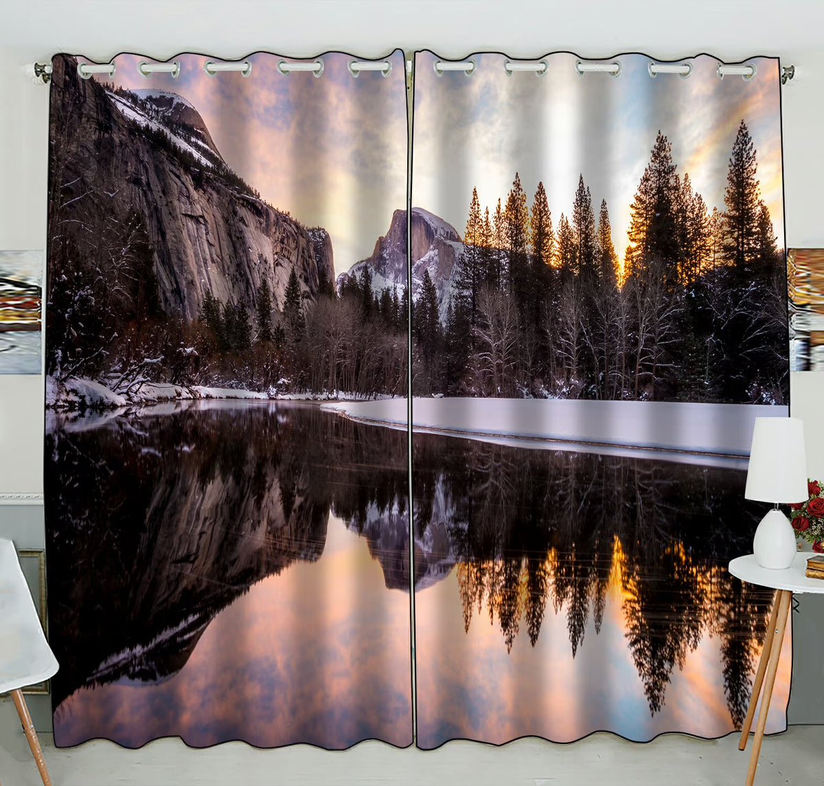 52x84 inches Blackout Window Curtain Two Piece A82796