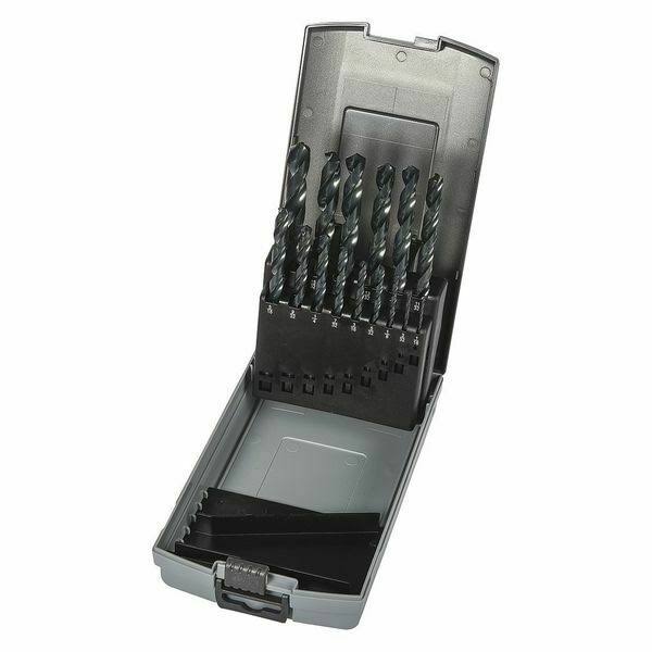 Jobber Drill Bits High Speed Steel Set with Case F266
