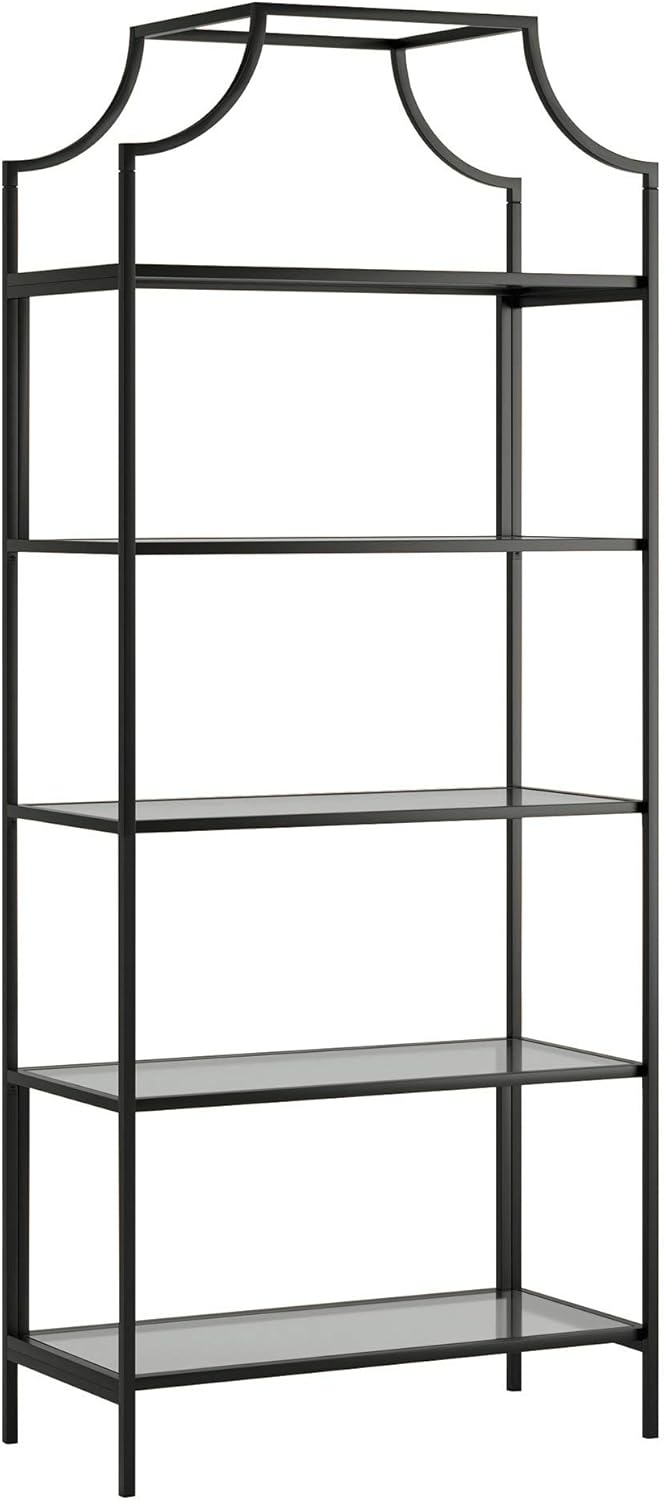 Black Finish Bookcase X302027