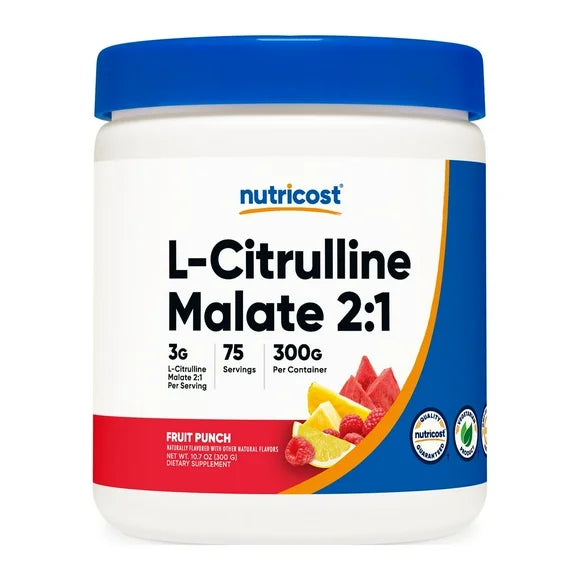 L-Citrulline Malate 2:1 Fruit Punch Supplement Powder B5902