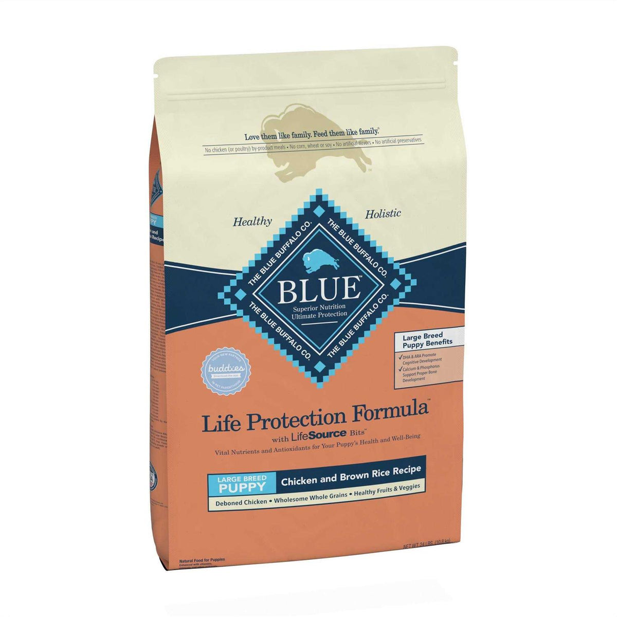 Chicken and Brown Rice Large Breed Dry Dog Food Z8473