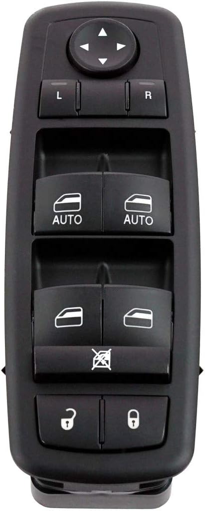 Black Driver Side Window Switch Pack of 2 P28873